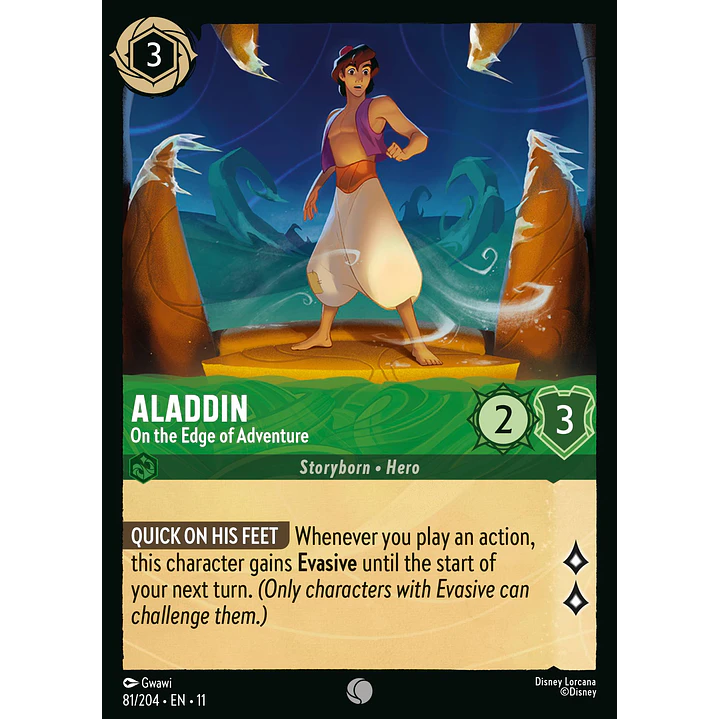 081/204 Aladdin - On the Edge of Adventure 1