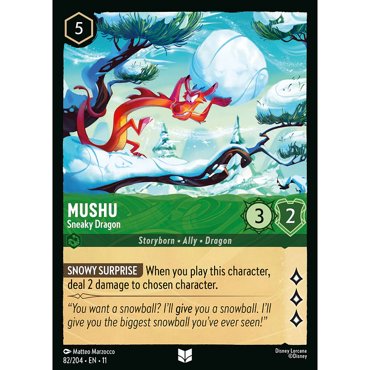 082/204 Mushu - Sneaky Dragon 1
