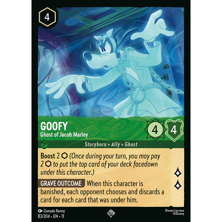 083/204 Goofy - Ghost of Jacob Marley 1