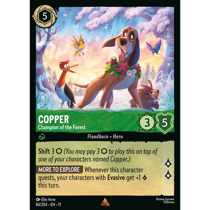 084/204 Copper - Champion of the Forest 1