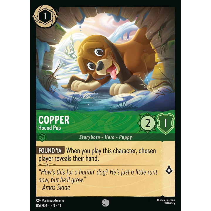 085/204 Copper - Hound Pup 1