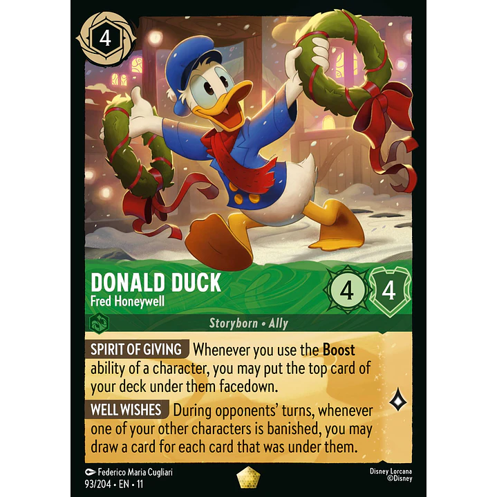 093/204 Donald Duck - Fred Honeywell 1