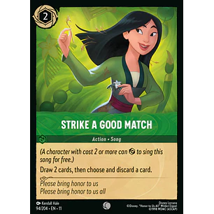 094/204 Strike a Good Match