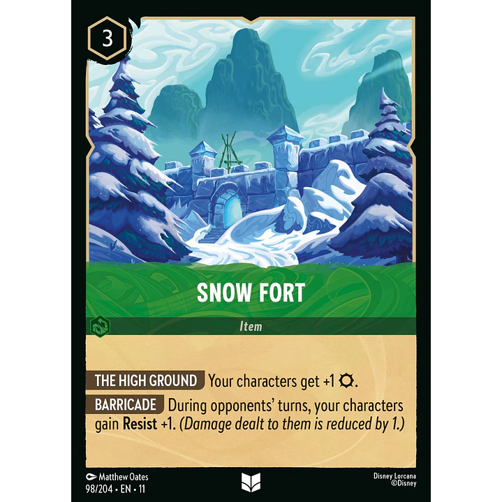 098/204 Snow Fort 1
