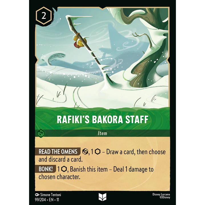 099/204 Rafiki's Bakora Staff 1