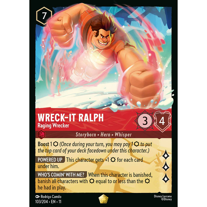 103/204 Wreck-It Ralph - Raging Wrecker 1