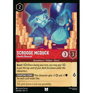 104/204 Scrooge McDuck - Ghostly Ebenezer