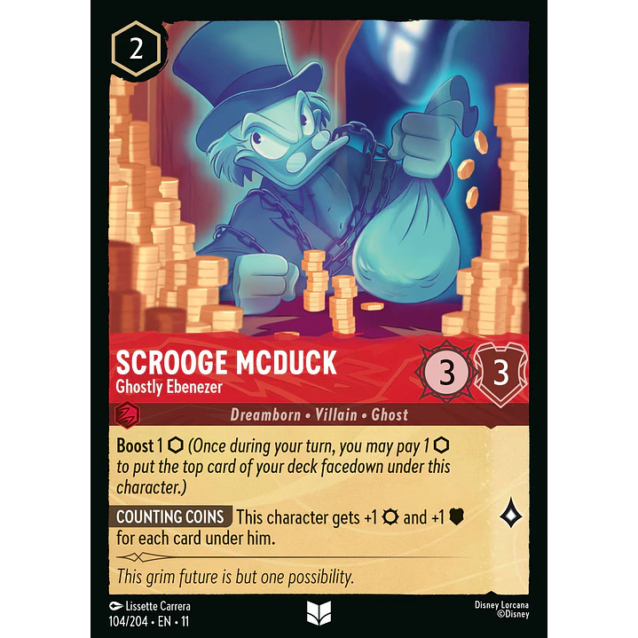 104/204 Scrooge McDuck - Ghostly Ebenezer 1