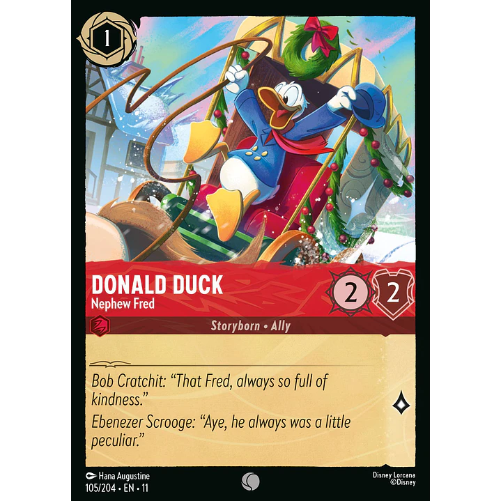 105/204 Donald Duck - Nephew Fred 1