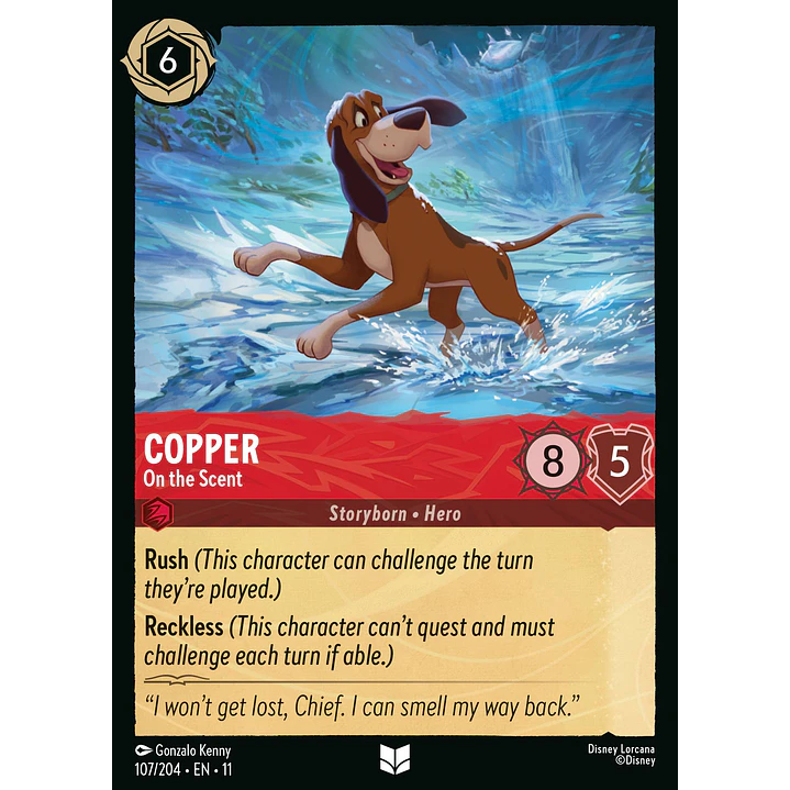 107/204 Copper - On the Scent 1