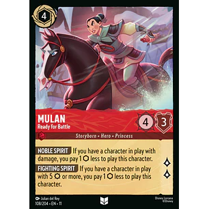108/204 Mulan - Ready for Battle