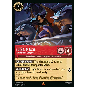 112/204 Elisa Maza - Transformed Gargoyle