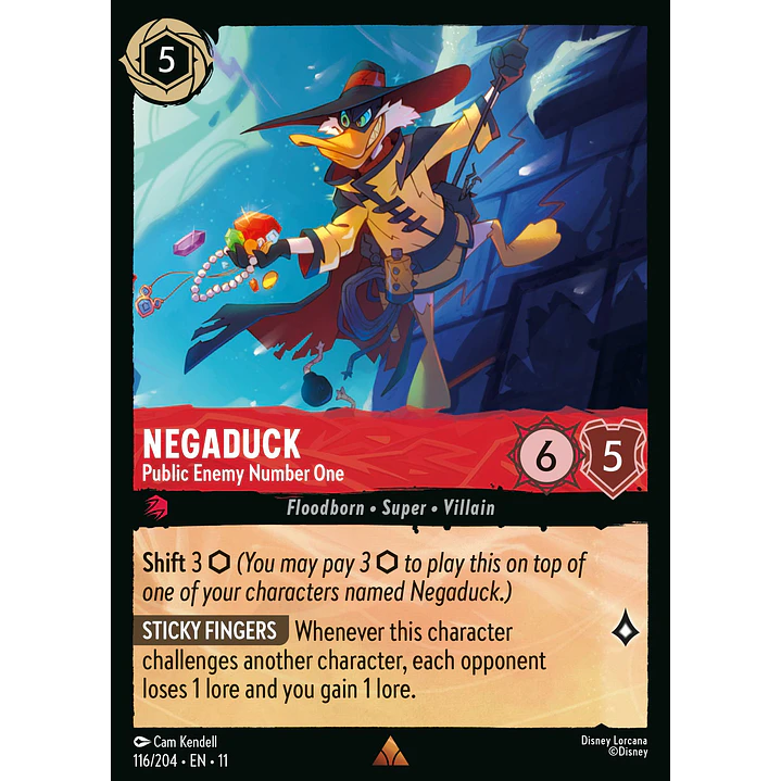 116/204 Negaduck - Public Enemy Number One 1