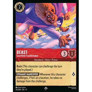 118/204 Beast - Snowfield Troublemaker