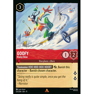 121/204 Goofy - Klutzy Skier