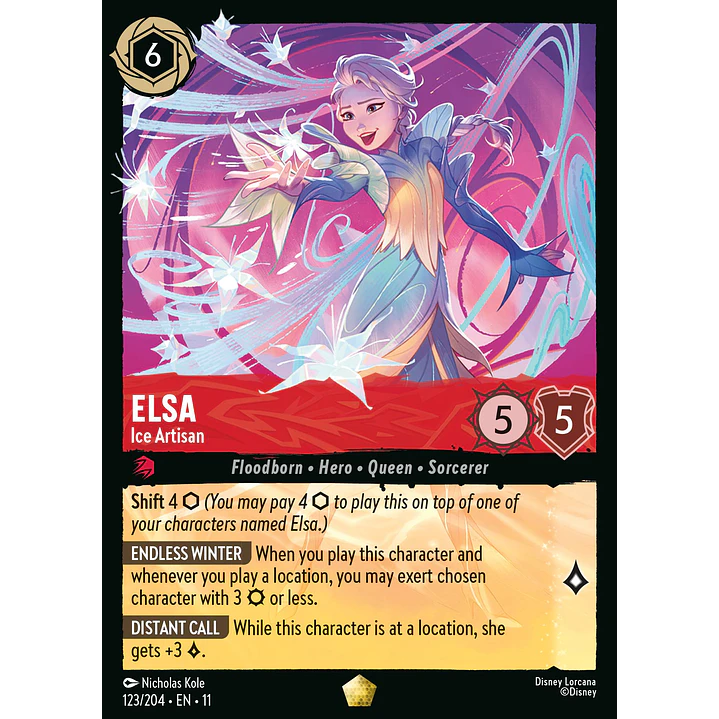 123/204 Elsa - Ice Artisan 1