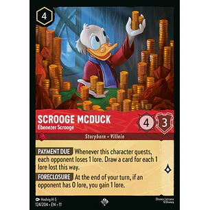 124/204 Scrooge McDuck - Ebenezer Scrooge