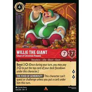 126/204 Willie the Giant - Ghost of Christmas Present