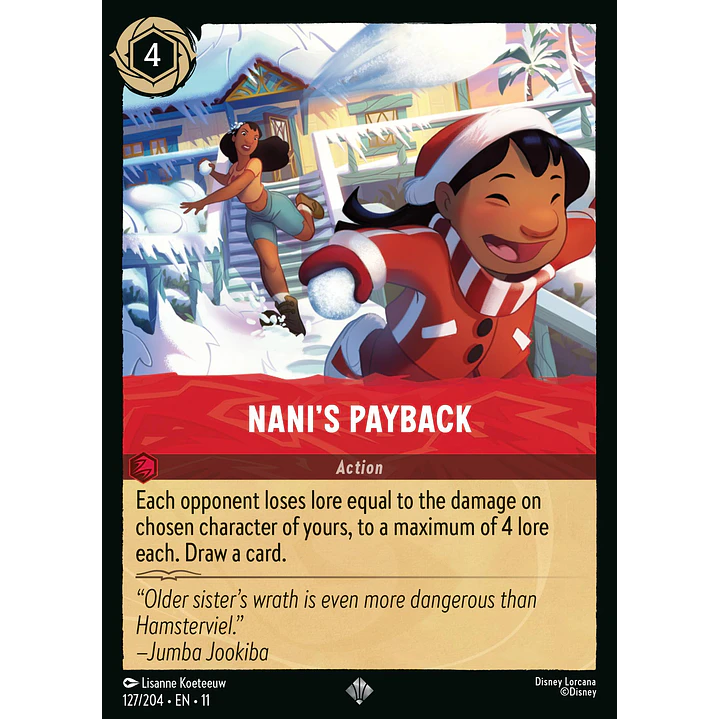 127/204 Nani's Payback 1