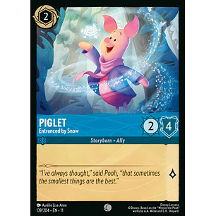 139/204 Piglet - Entranced by Snow