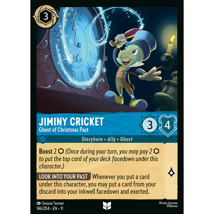 146/204 Jiminy Cricket - Ghost of Christmas Past 1