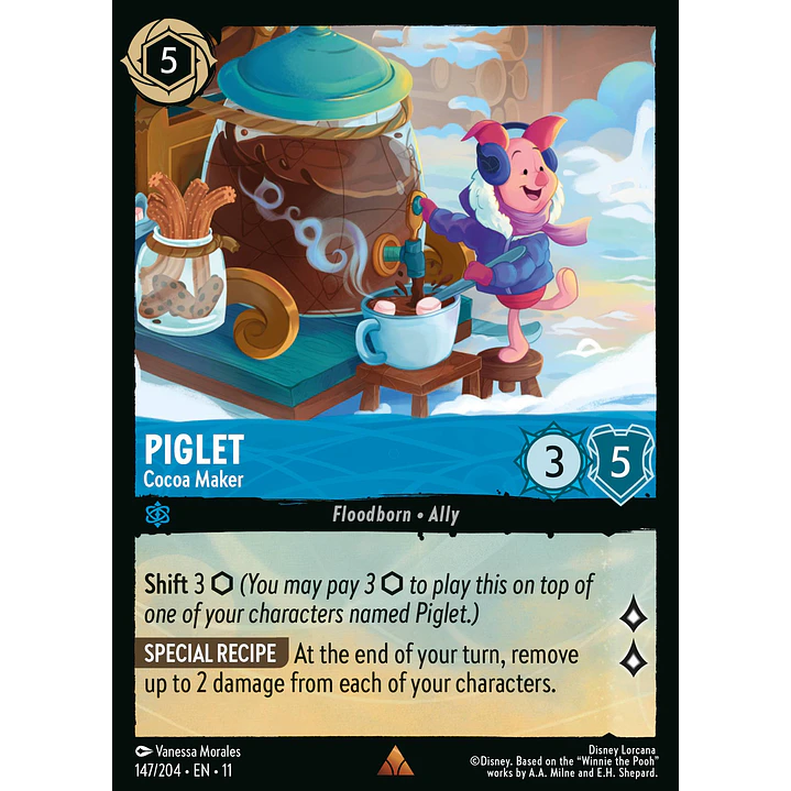 147/204 Piglet - Cocoa Maker 1