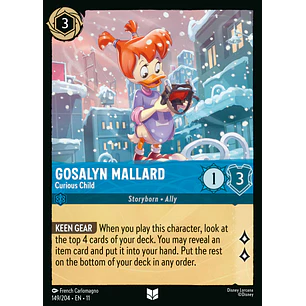149/204 Gosalyn Mallard - Curious Child