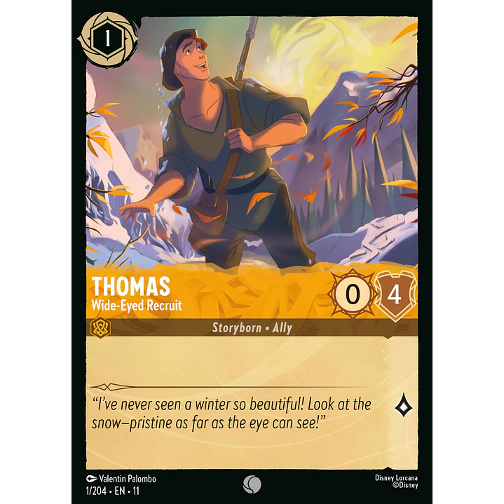 001/204 Thomas - Wide-Eyed Recruit 1