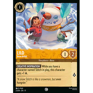 002/204 Lilo - Snow Artist