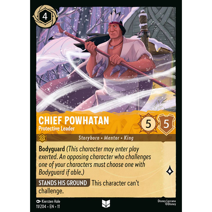 011/204 Chief Powhatan - Protective Leader 1
