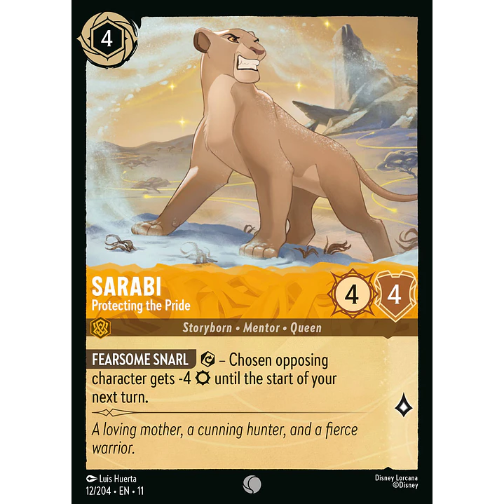 012/204 Sarabi - Protecting the Pride 1