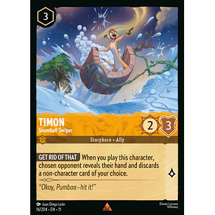 016/204 Timon - Snowball Swiper