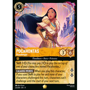 022/204 Pocahontas - Peacekeeper