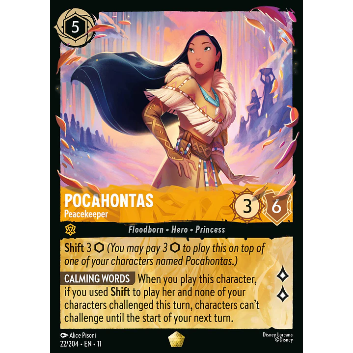 022/204 Pocahontas - Peacekeeper 1