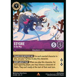 045/204 Eeyore - In the Way