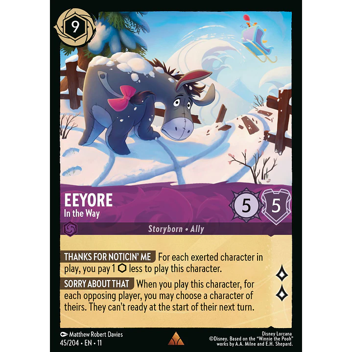 045/204 Eeyore - In the Way 1