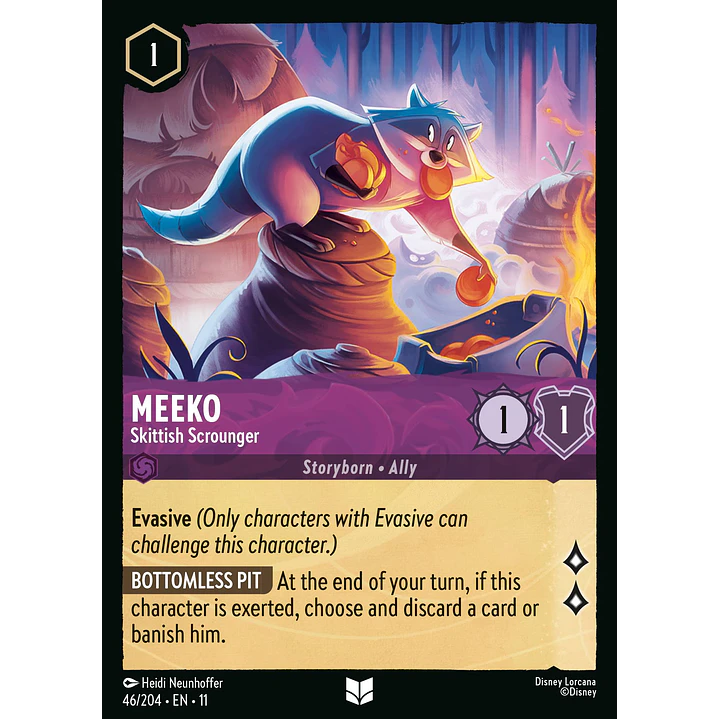 046/204 Meeko - Skittish Scrounger 1