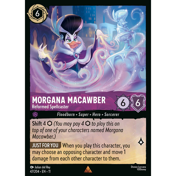 047/204 Morgana Macawber - Reformed Spellcaster 1