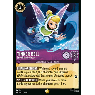 048/204 Tinker Bell - Snowflake Collector