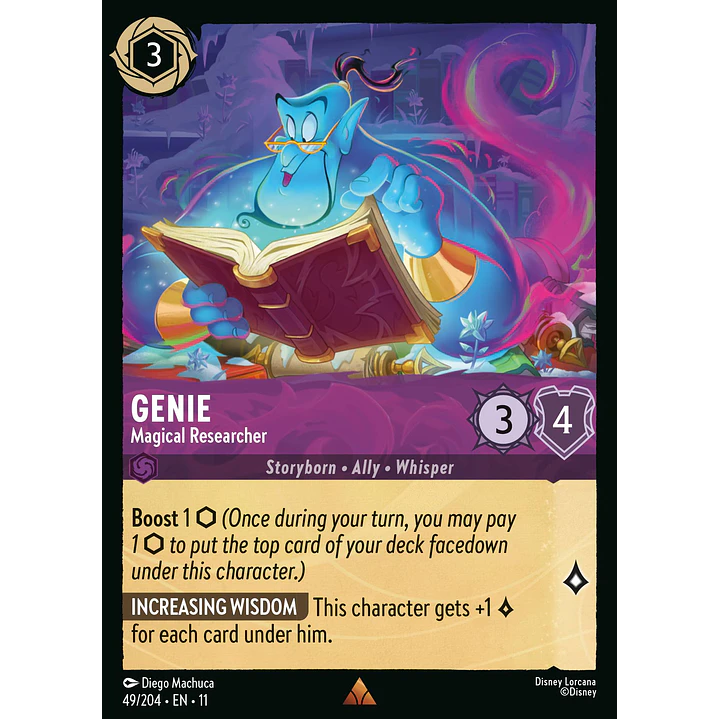 049/204 Genie - Magical Researcher 1