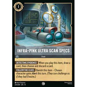 201/204 Infra-Pink Ultra Scan Specs