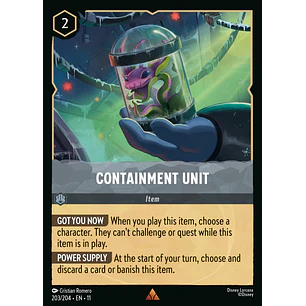 203/204 Containment Unit