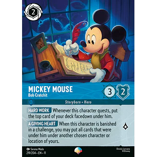 219/204 Mickey Mouse - Bob Cratchit
