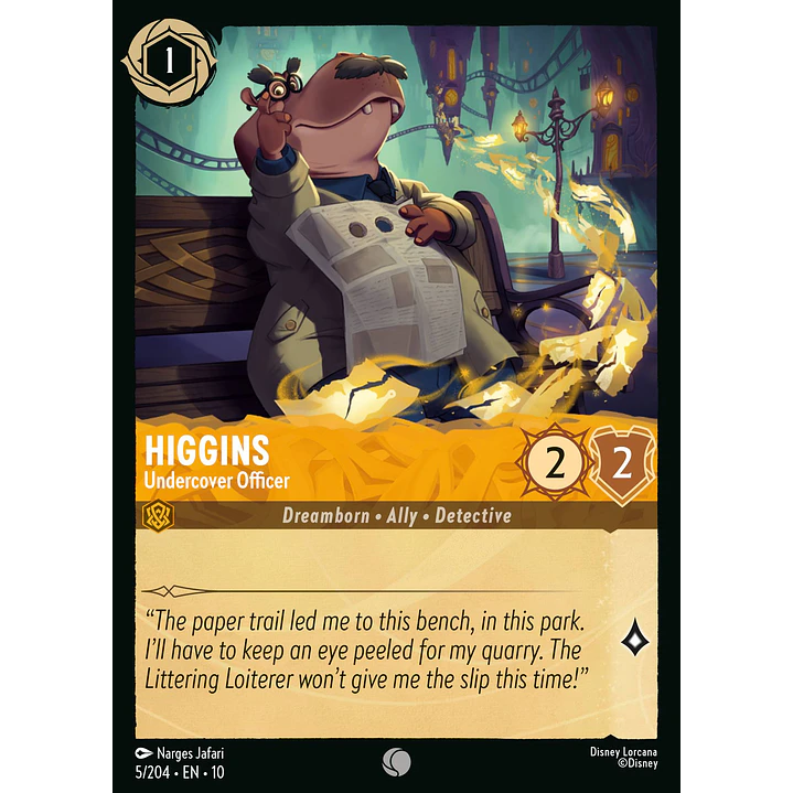 005/204 Higgins - Undercover Officer 1