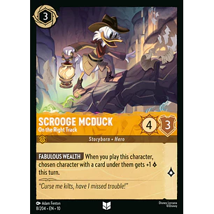 008/204 Scrooge McDuck - On the Right Track