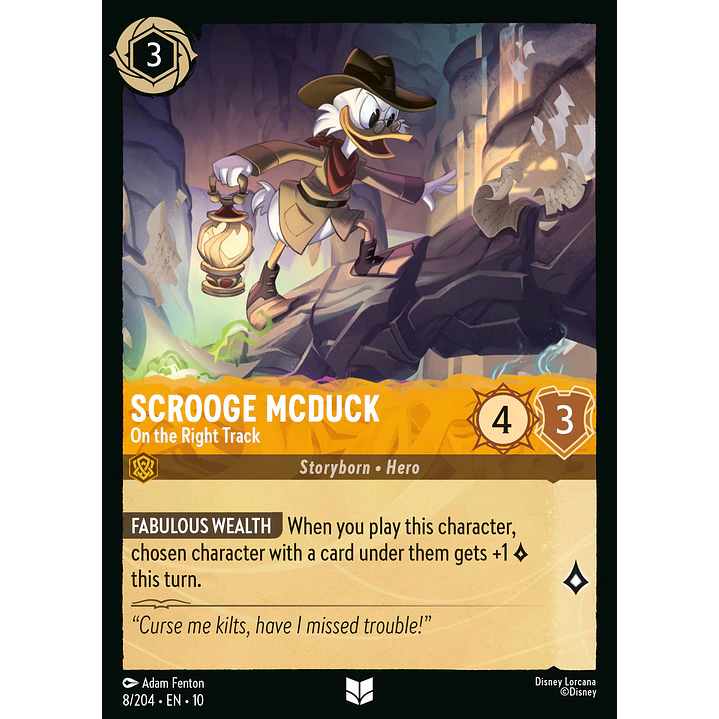 008/204 Scrooge McDuck - On the Right Track 1