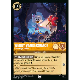 009/204 Webby Vanderquack - Knowledge Seeker