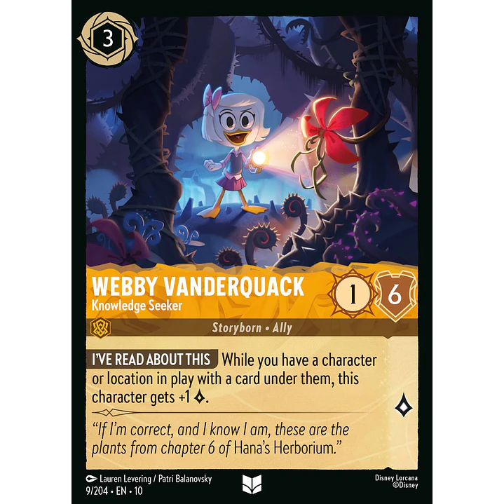 009/204 Webby Vanderquack - Knowledge Seeker 1