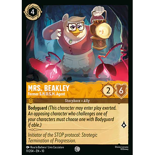 011/204 Mrs. Beakley - Former S.H.U.S.H. Agent