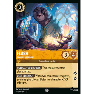 014/204 Flash - Records Specialist